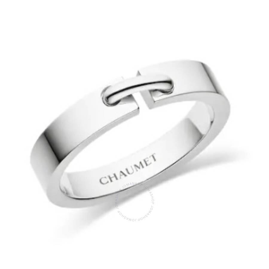 Chaumet 18k White Gold Liens Evidence Wedding Ring