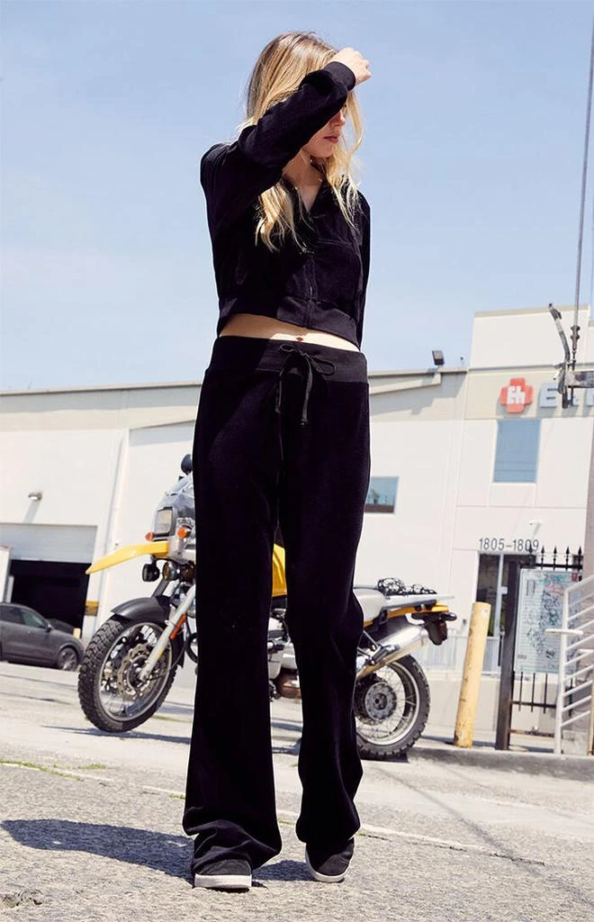 John Galt Black Hillary Yoga Pants 5