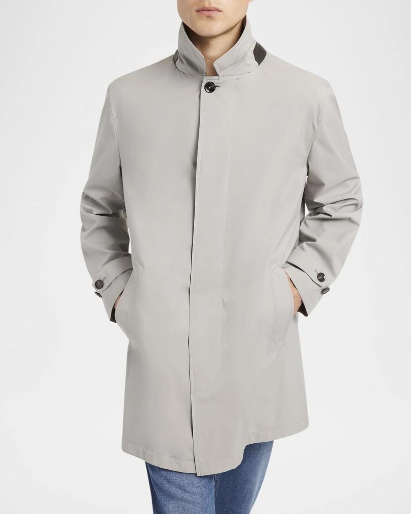 Brioni Men
s Raincoat with Removable Hood 5