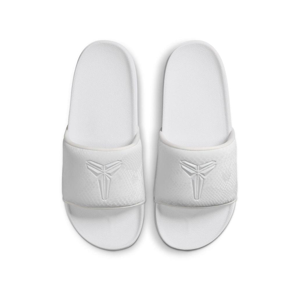 NIKE MENS KOBE OFFCOURT SLIDES_WHITE/WHITE