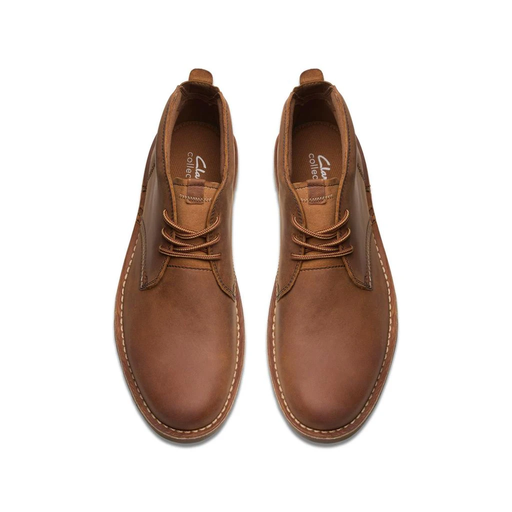 Clarks Eastridge Mid in Brown Leather 5