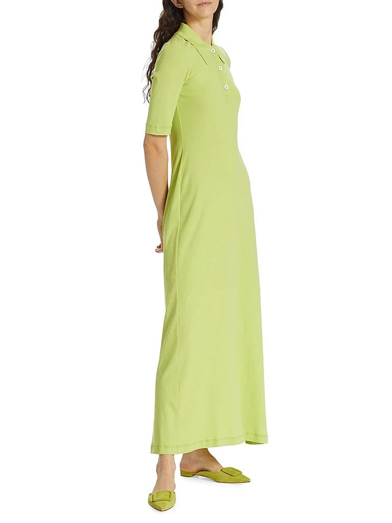 ROSETTA GETTY Cotton Polo T-Shirt Dress 4