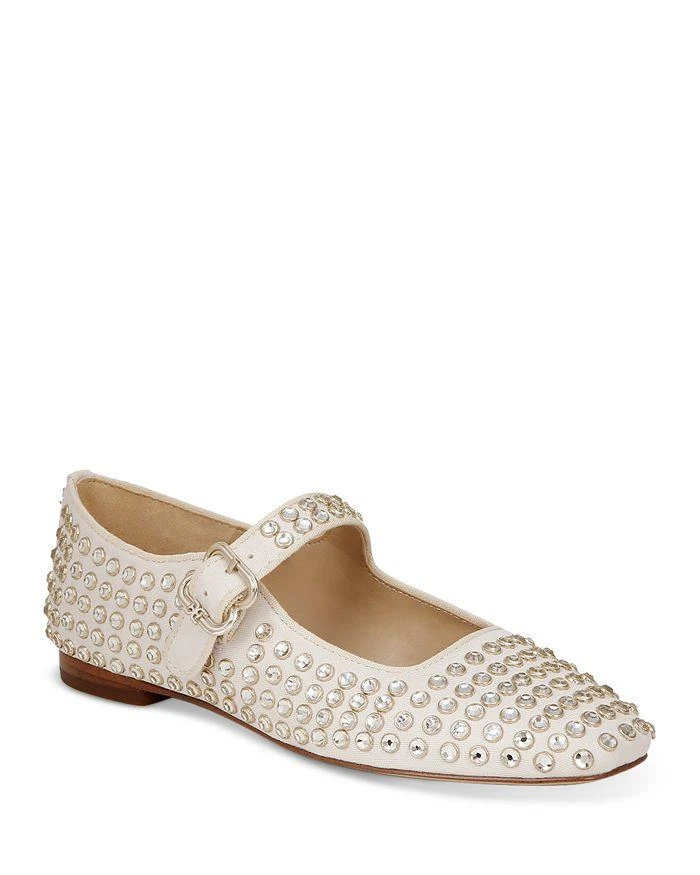 Sam Edelman Women's Michaela Gem Embellished Mary Jane Flats 1