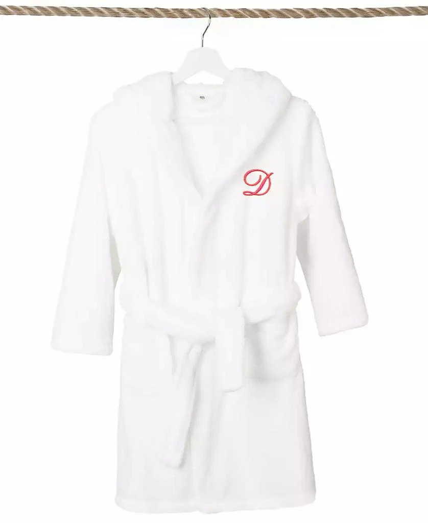 Linum Home Textiles Personalized Kids Super Plush Hooded Bathrobe 2