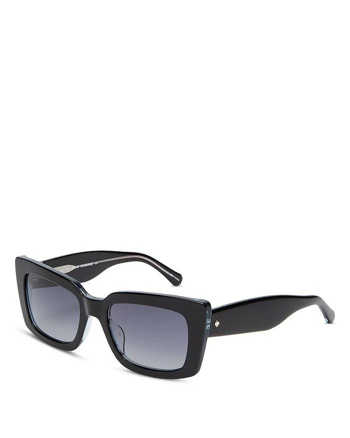 kate spade new york Bellamy Rectangular Sunglasses, 52mm Kate Spade Bellamy Rectangular Sunglasses, 52mm  main image 4