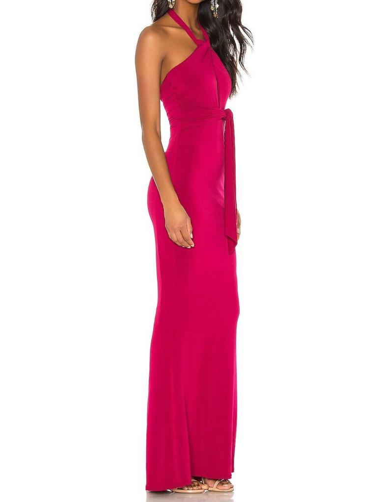 Nookie Nookie - crave halter gown