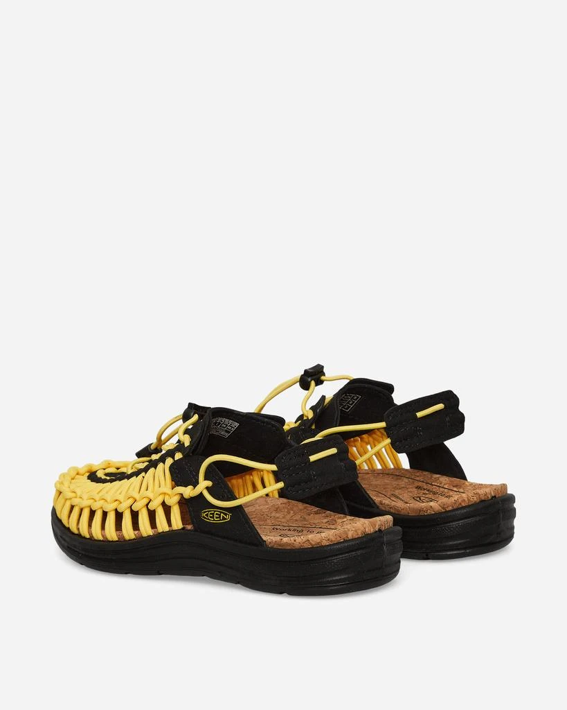 Keen Uneek II Sandals Black / Yellow 4