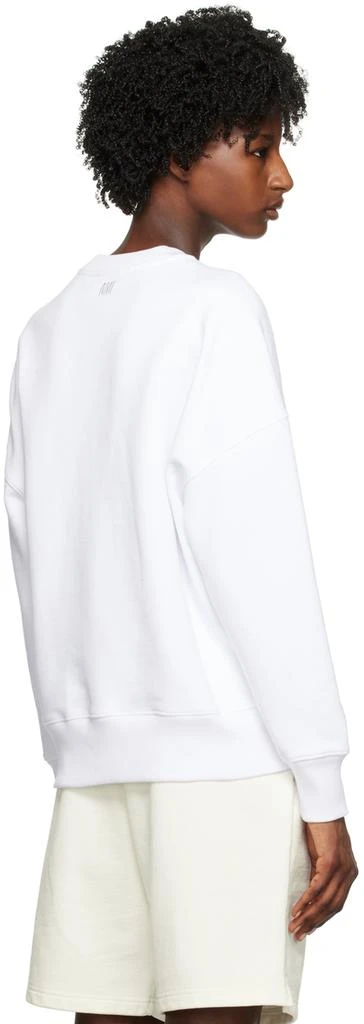 AMI White 'Ami Paris France' Sweatshirt 3