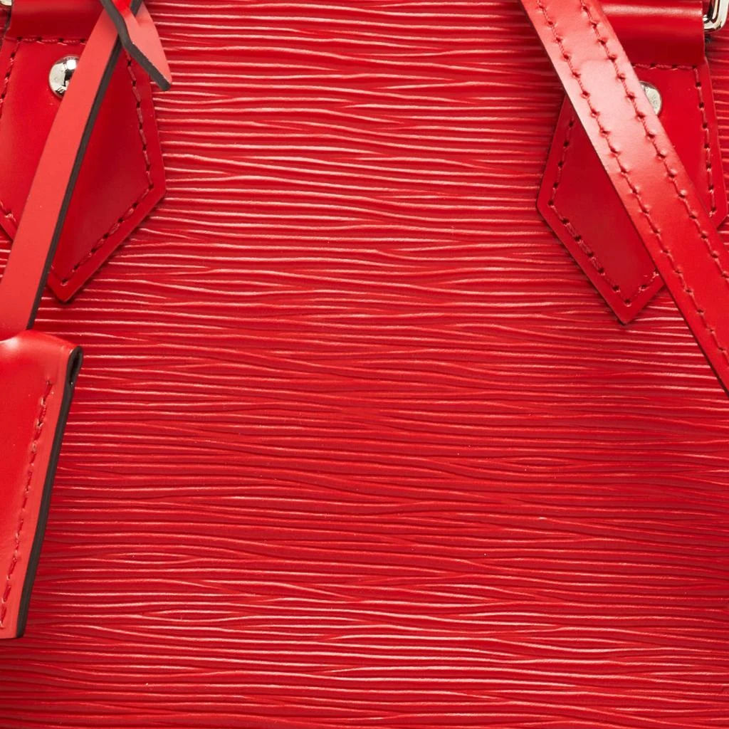 Louis Vuitton Louis Vuitton Coquelicot Epi Leather Alma BB Bag 5