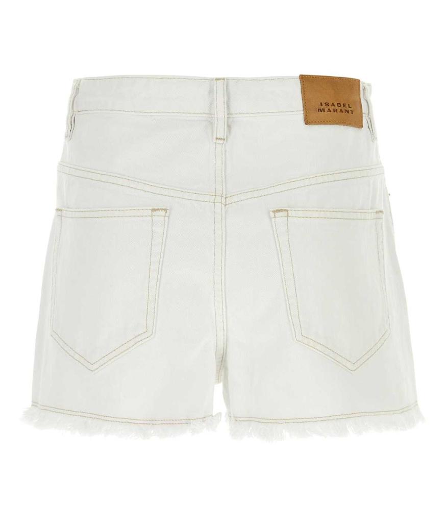 Isabel Marant Isabel Marant Lesia Logo Patch Denim Shorts