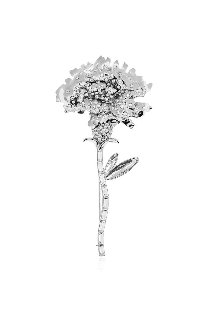 Alexander McQueen Pin with shimmering appliqués