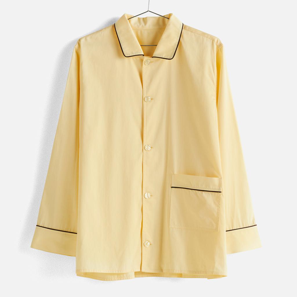 HAY HAY Outline Pyjama Long Sleeve Shirt - Soft Yellow