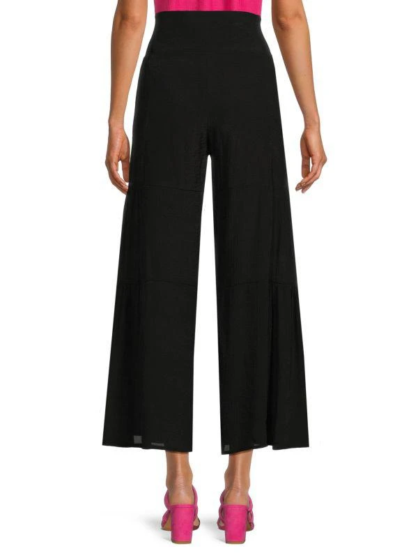NANETTE nanette lepore Solid Wide Leg Pants 2