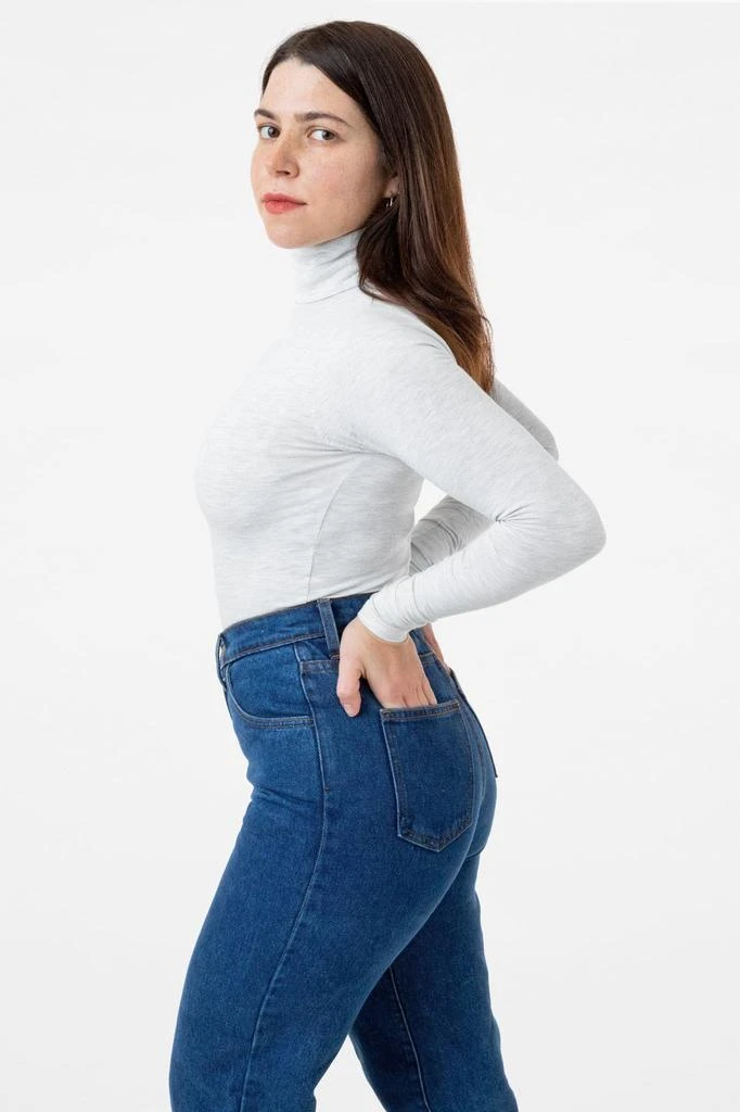 Los Angeles Apparel 8306 - Cotton Spandex Turtleneck 14