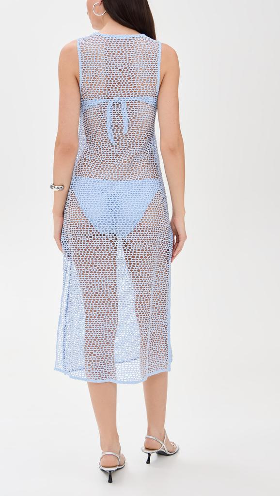 VIX PAULA HERMANNY Solid Twist Long Cover Up