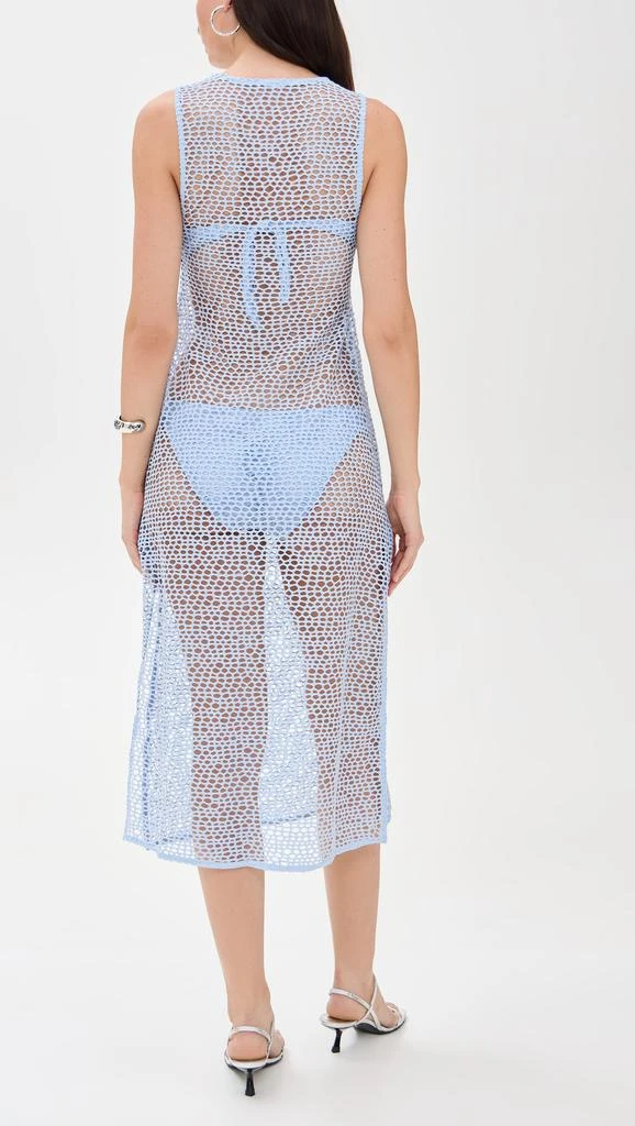 VIX PAULA HERMANNY Solid Twist Long Cover Up 2