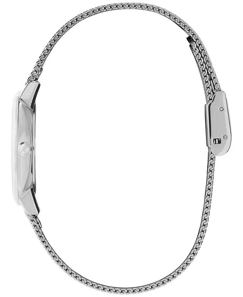 Olivia Burton Women's Ultra Slim Bee Silver-Tone Stainless Steel Watch 28mm 3