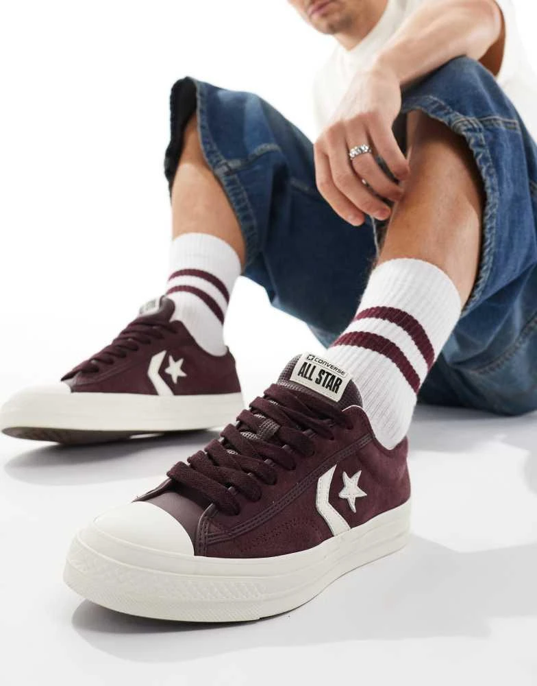 Converse Converse Star Player 76 Ox trainers in burgundy 5