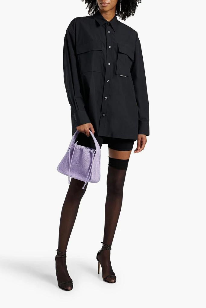 Alexander Wang Oversized cotton-poplin shirt 2