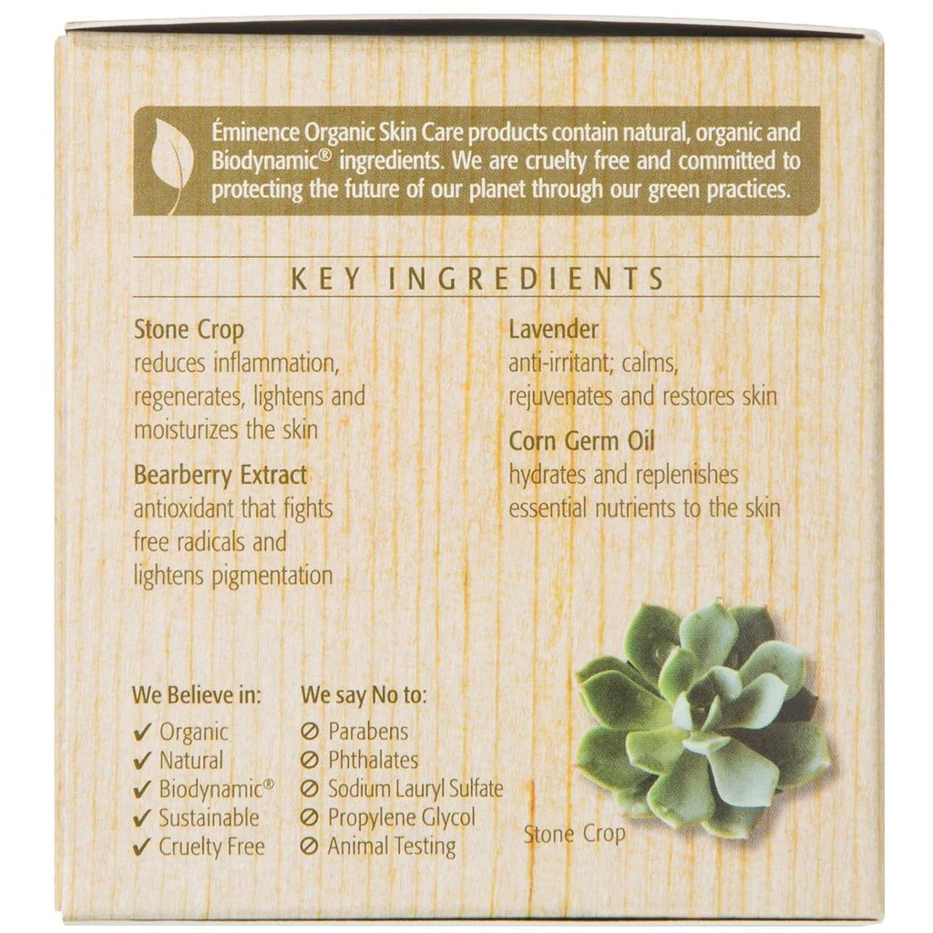 Eminence Organic Skin Care Eminence Organic Skin Care Stone Crop Whip Moisturizer 2 fl. oz 4
