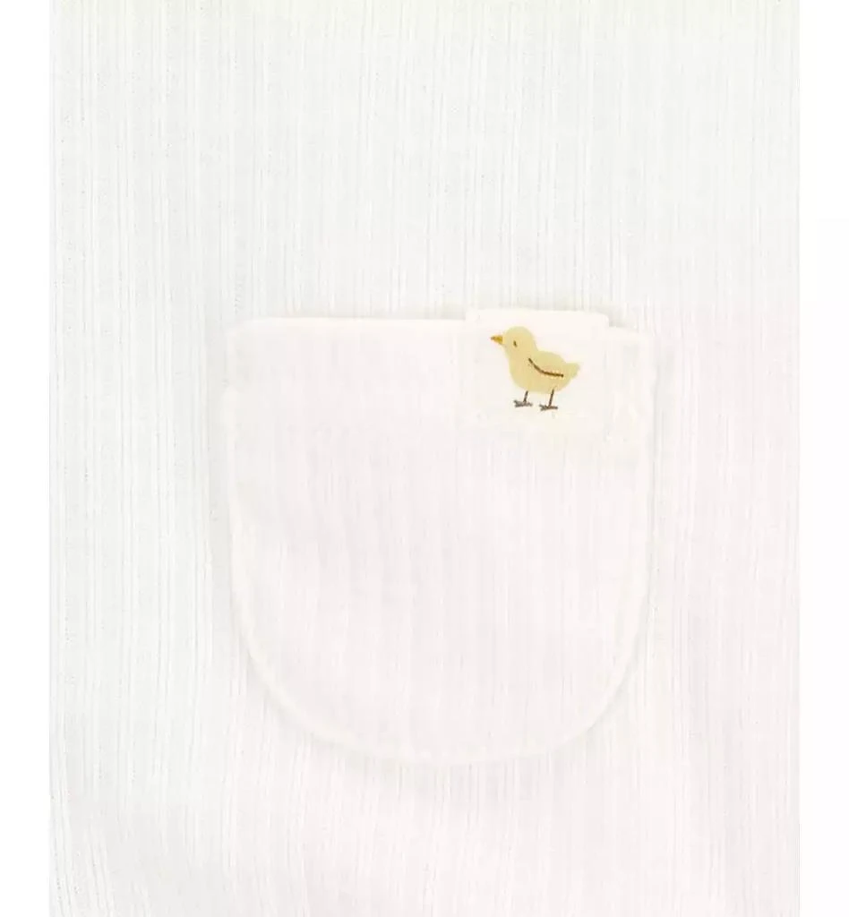 Carter
s Baby Chick Little Hooded Cardigan, Bodysuit 
Pants, 3 Piece Set 2