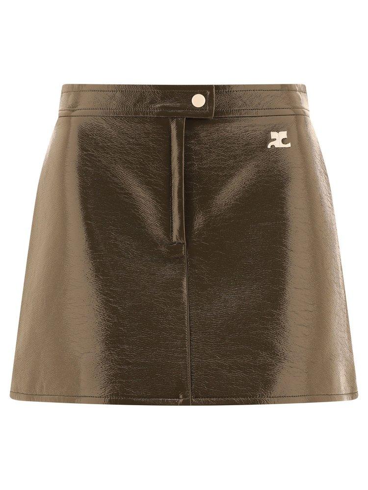 Courrèges Courrèges Vinyl Mini Skirt