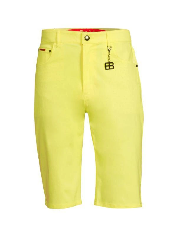 Elie Balleh Twill Flat Front Shorts 3