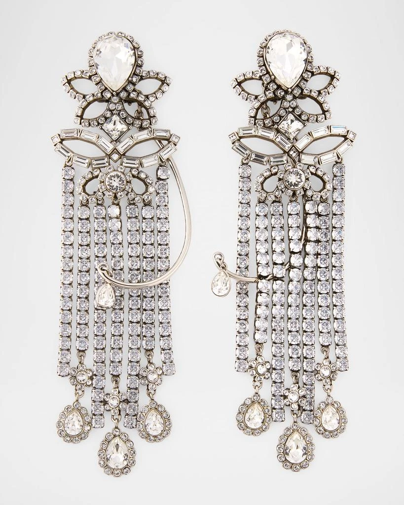 McQueen Crystal Chandelier Earrings