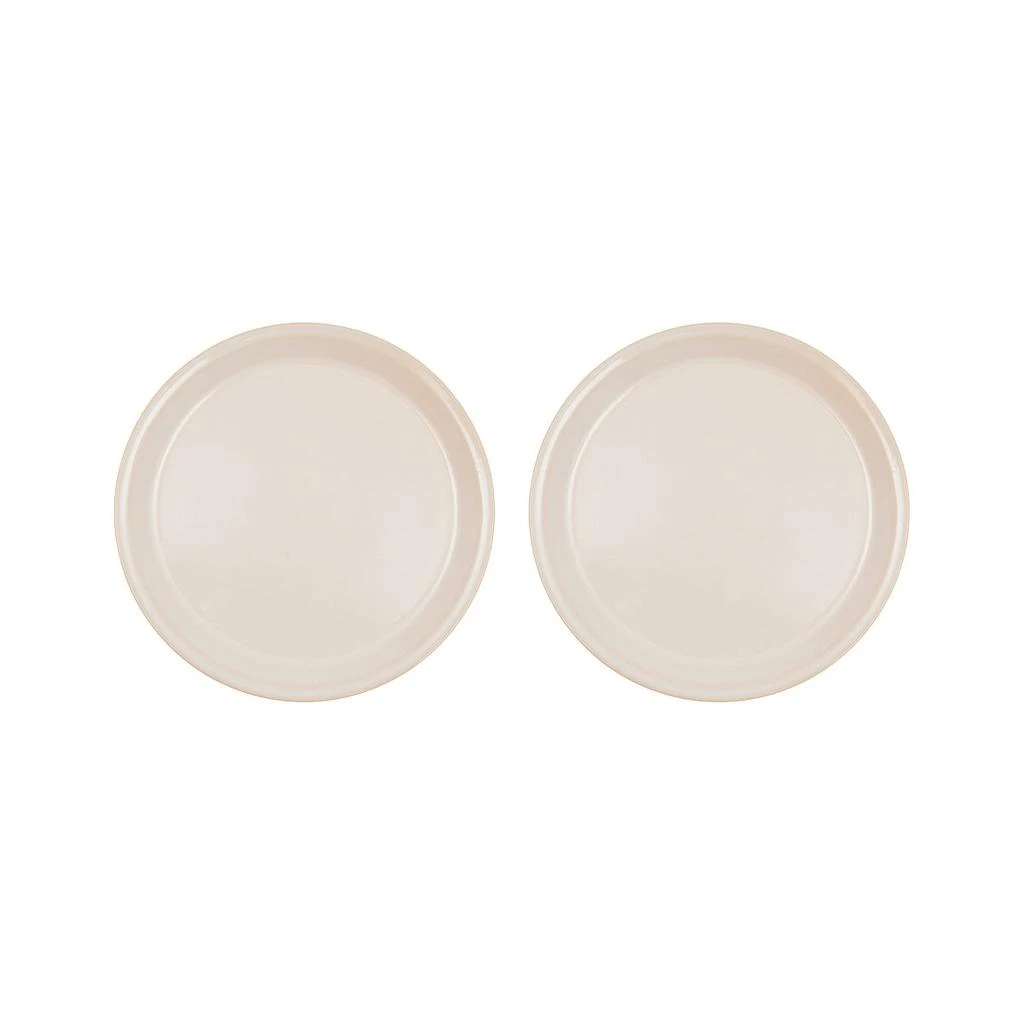 OYOY Living Design Lot De 2 Assiettes Creuse Blanc En Terre Cuite Ø22Xh1,9Cm - Blanc 2