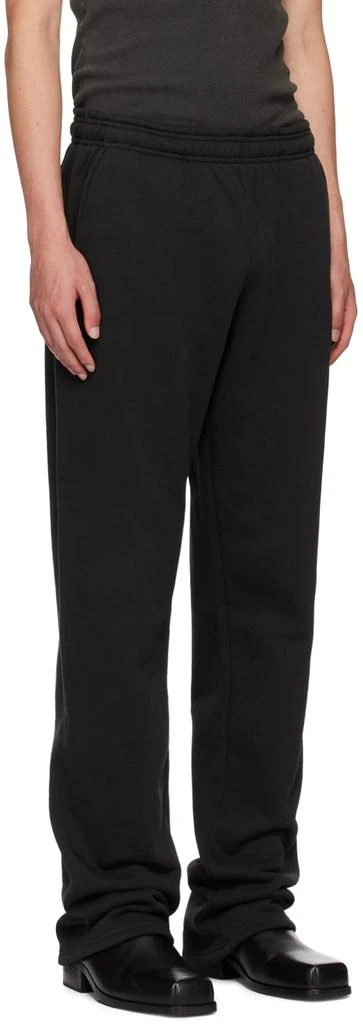 Entire Studios Black Straight-Leg Sweatpants 2