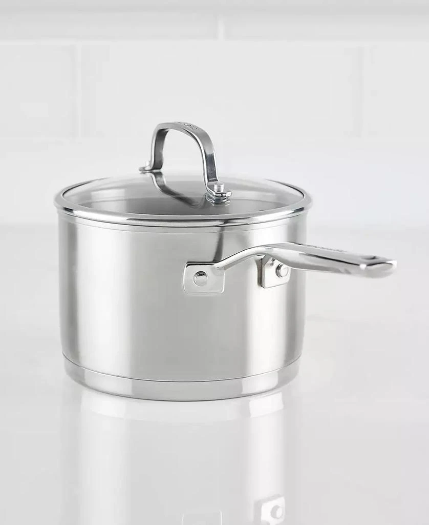 KitchenAid 3 Ply Base Stainless Steel 3 Quart Saucepan with Lid 9