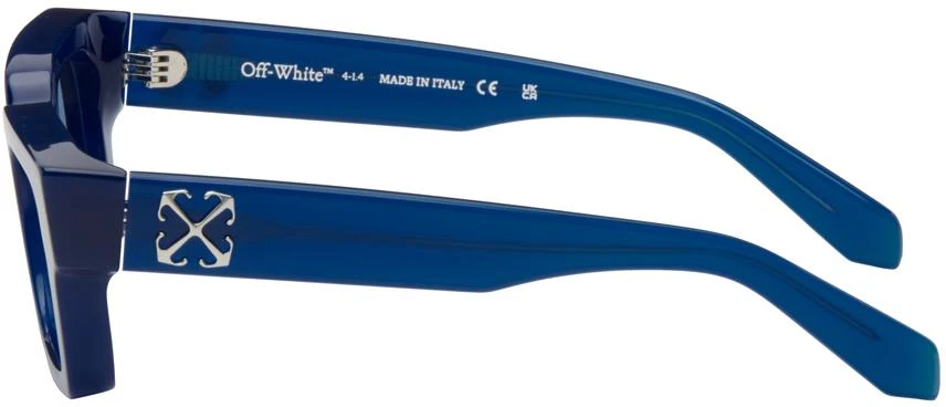 Off-White Blue Virgil Sunglasses 3