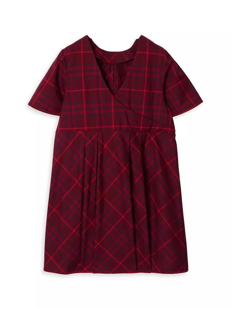 Burberry Little Girl's &amp; Girl's Gia Check Cotton Dress 2