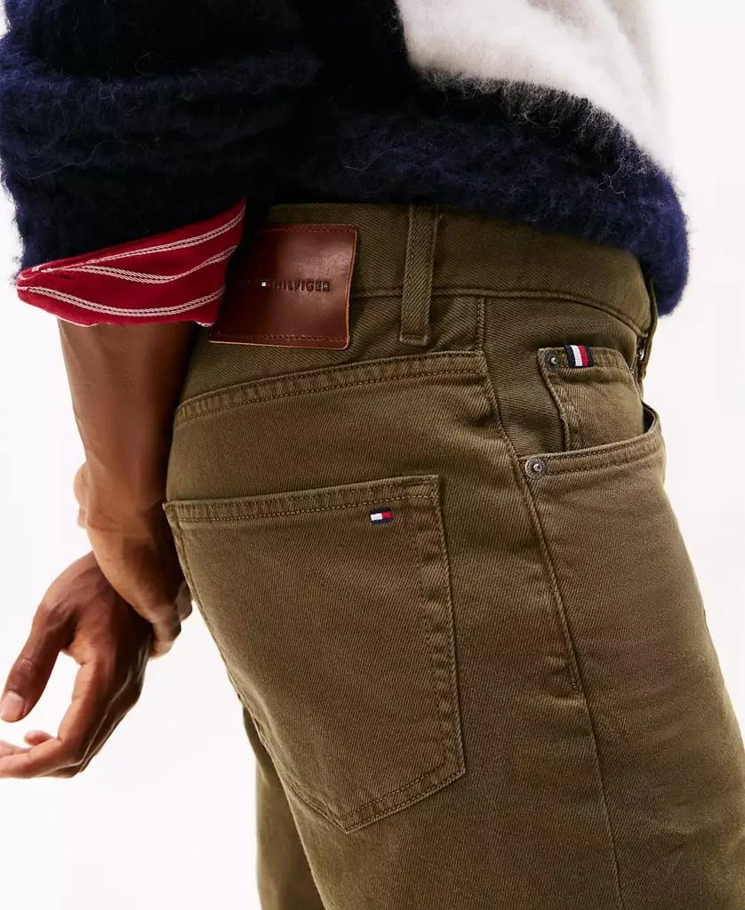 Tommy Hilfiger Men
s Straight-Fit Denton Garment Dyed Denim Pants 3