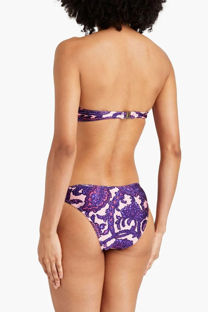 Zimmermann Tiggy embellished paisley-print low-rise bikini briefs 3
