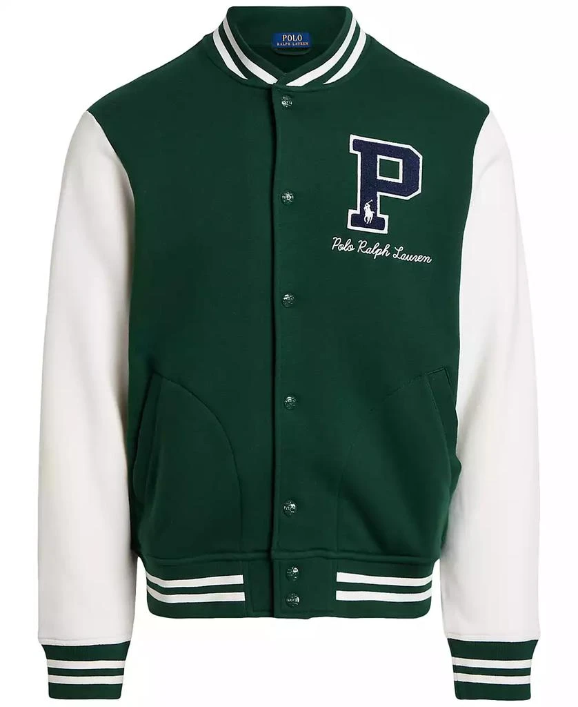 Ralph Lauren Men's Fleece Letterman Jacket 5