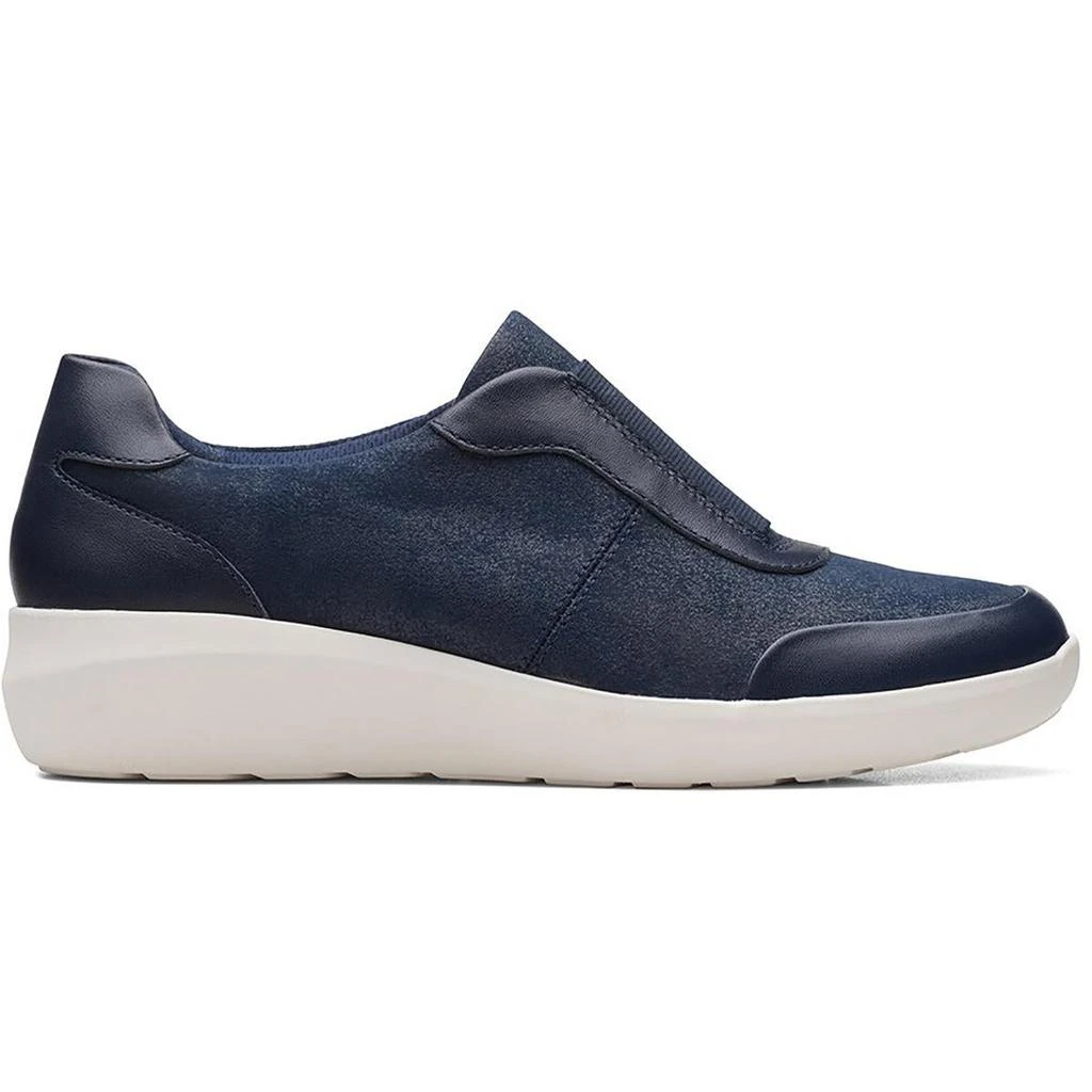 Clarks Kayleigh Peak Womens Leather Laceless Casual And Fashion Sneakers 2