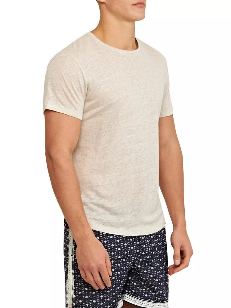 ORLEBAR BROWN Linen Crewneck T-Shirt 3
