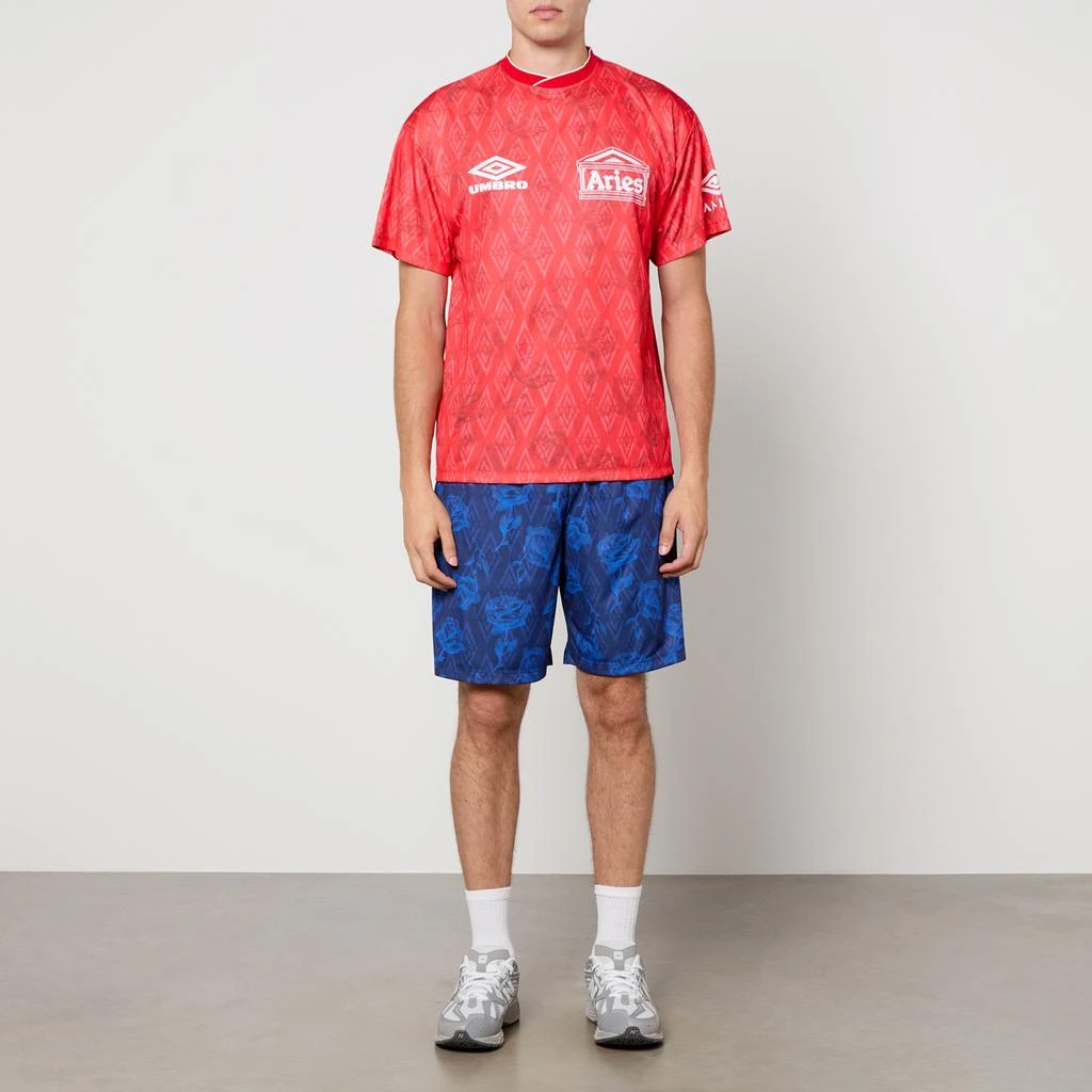 ARIES x Umbro White Roses Jersey Football Shirt 3