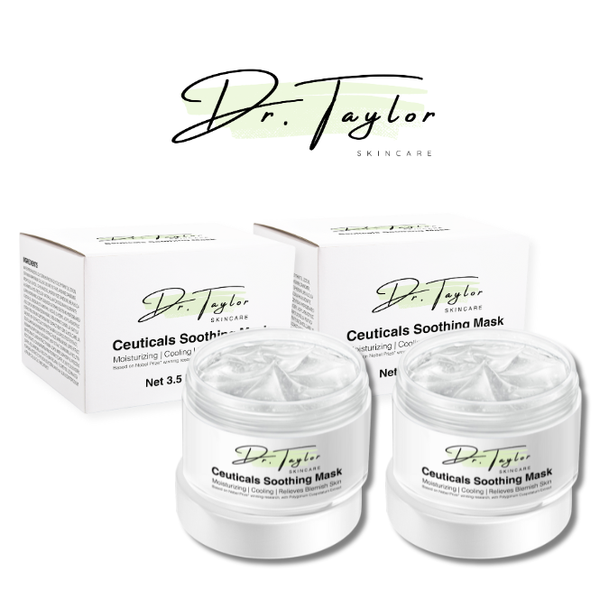 Dr. Taylor 【New Year  Bulk Buy Deal】Dr. Taylor Soothing Mask, Skin Repair, blemish relief, Redness reduction, Sensitive-skin friendly 100g*2