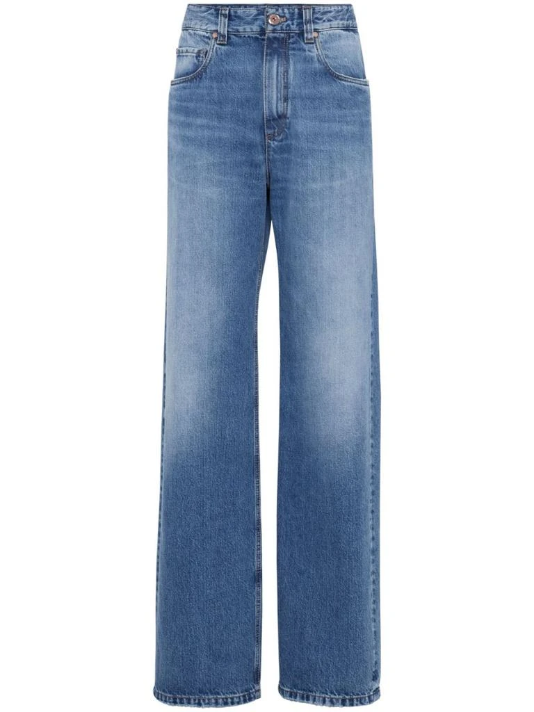 Brunello Cucinelli BRUNELLO CUCINELLI - Loose Denim Jeans 1