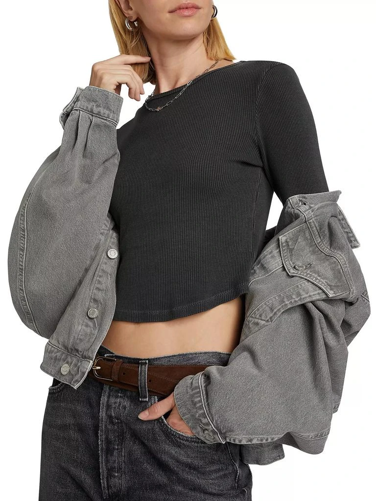 AGOLDE Nova Long-Sleeve T-Shirt 6