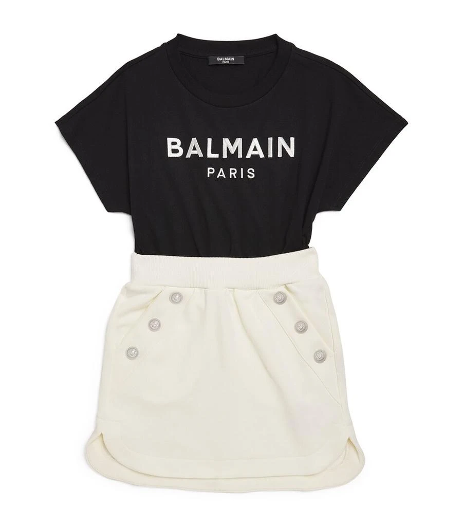 Balmain Two-Tone Dress (4-14 Years) 1
