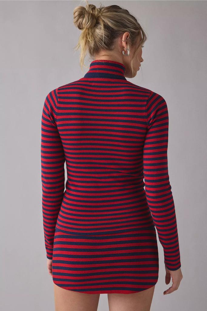 Frankies Bikinis Frankies Bikinis Milo Sunday Stripe Turtleneck Sweater