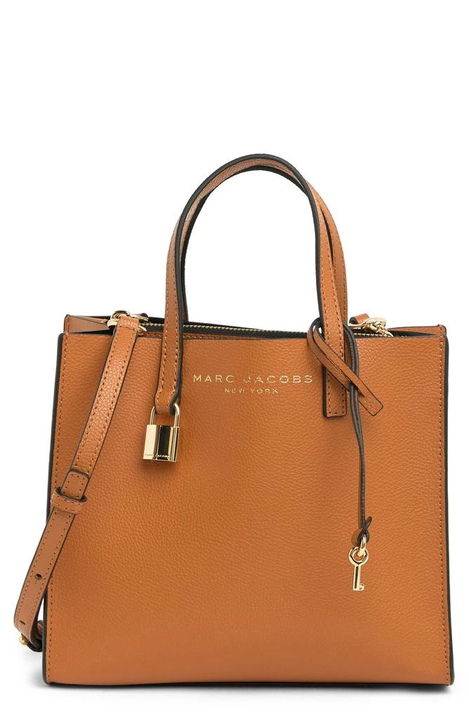 Marc Jacobs Mini Grind Coated Leather Tote