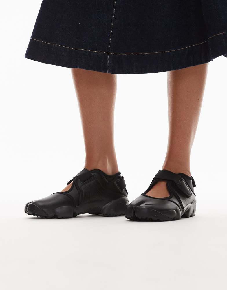 NIKE Nike Air Rift Leather trainers in black - Sneakers - Free