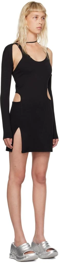 HELIOT EMIL Black Seemly Minidress 2