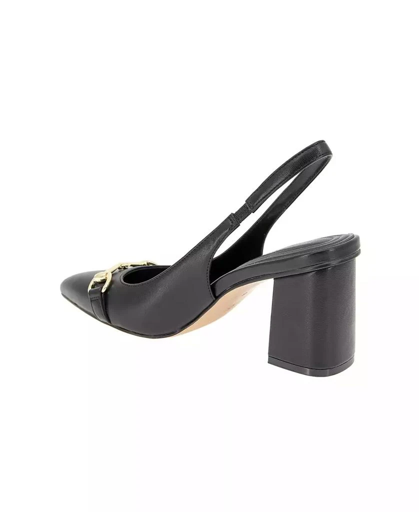 BCBG Women's Glastin Slingback Block Heel Pumps 7