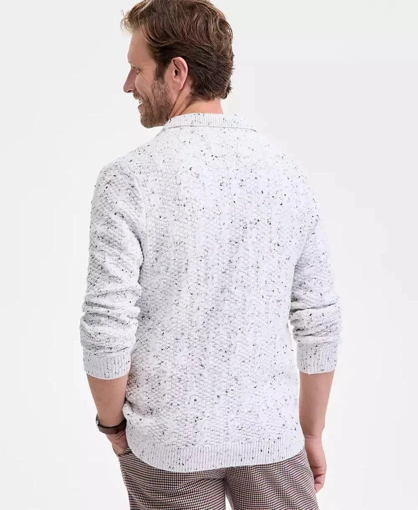 Club Room Men
s Donegal Cable-Knit Polo Sweater, Macy
s Exclusive 2