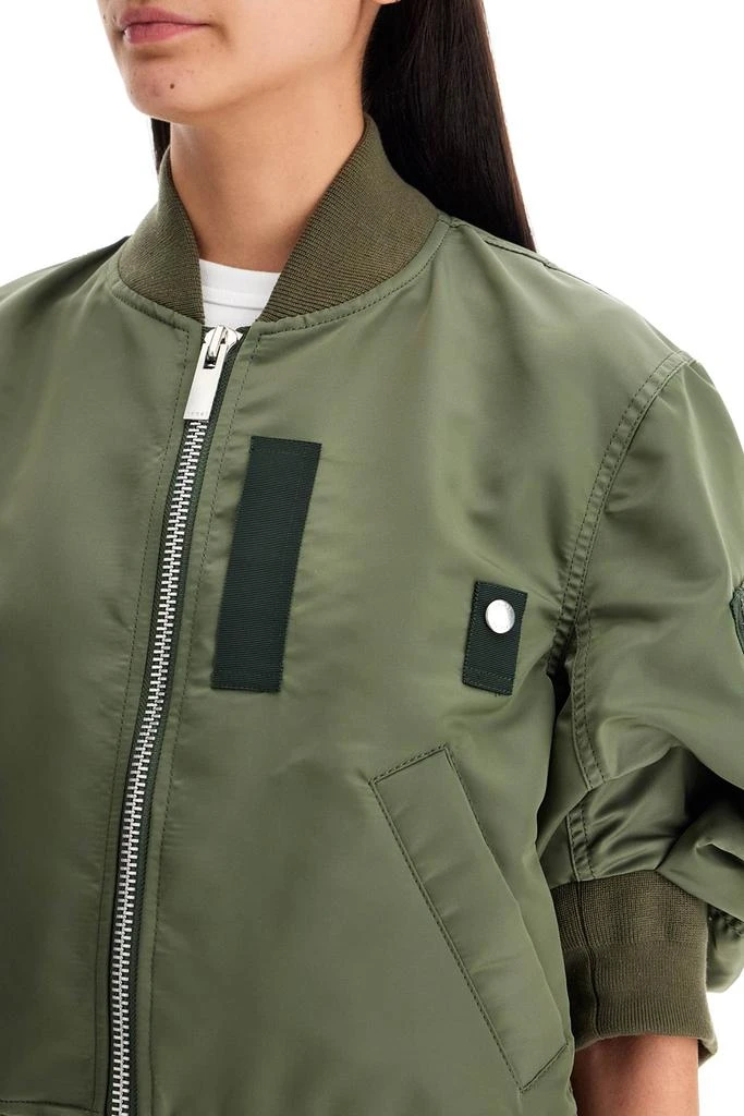 Sacai short-sleeved bomber 4